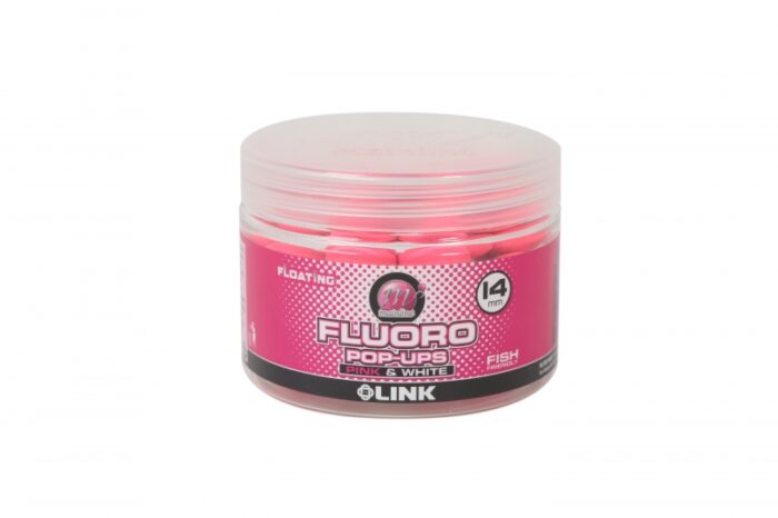 Mainline Fluoro Pop-ups Pink&White Link 14mm