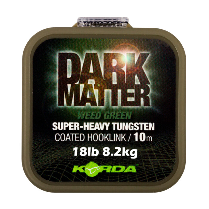 Korda Dark Matter Coated Hooklink Weed Green 18lb