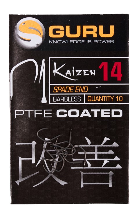 Guru Kaizen Hook Spade end PTFE Coated (weerhaakloos)
