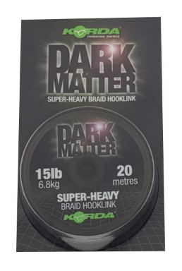 Korda Dark Matter Braid Hooklink Super Heavy 20m
