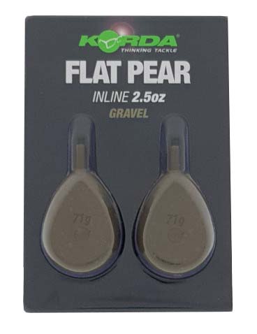 Korda Flat Pear Inline 71gr 2pcs