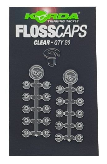Korda Floss Caps Clear