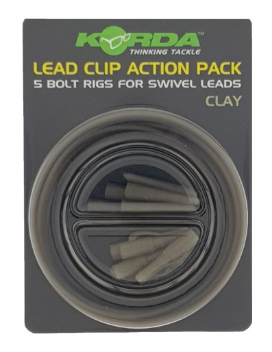 Korda Leadclip Action Pack Clay