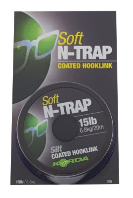 Korda N-Trap Coated Hooklink Soft Silt 20m