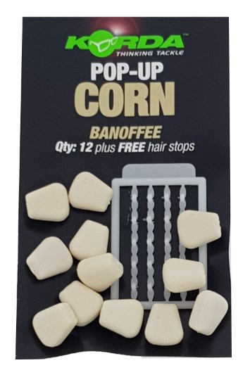 Korda Pop-Up Corn Banoffee White