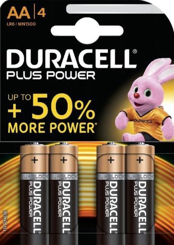 Duracell AA Plus Power (up to +50%) 4pcs