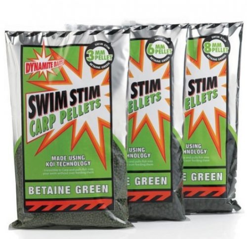 Dynamite Swim Stim Carp Pellets Betaine Green 900gr