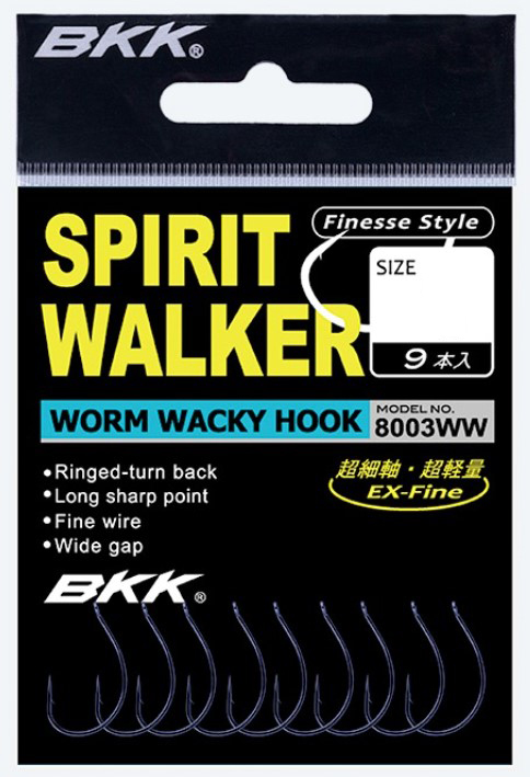 BKK Spirit Walker Worm Wacky Hook