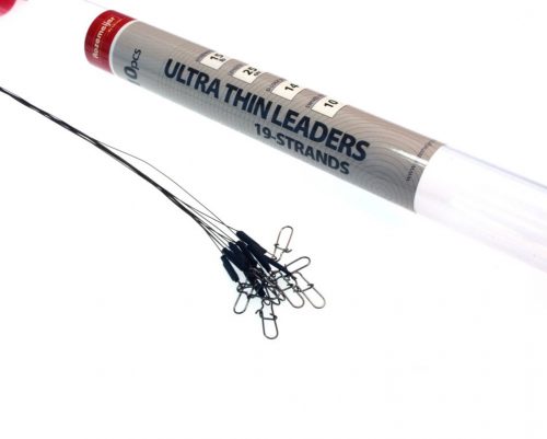 Rozemeijer Ultra Thin Leaders 19 Strand 15lb 25cm 10pcs