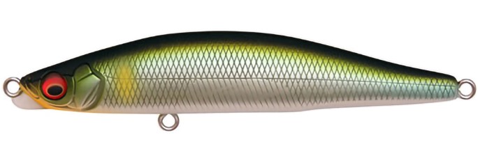 Leurre Megabass Genma 85S, 17g, Coloris Venus (jaune/tête Rouge), Neuf