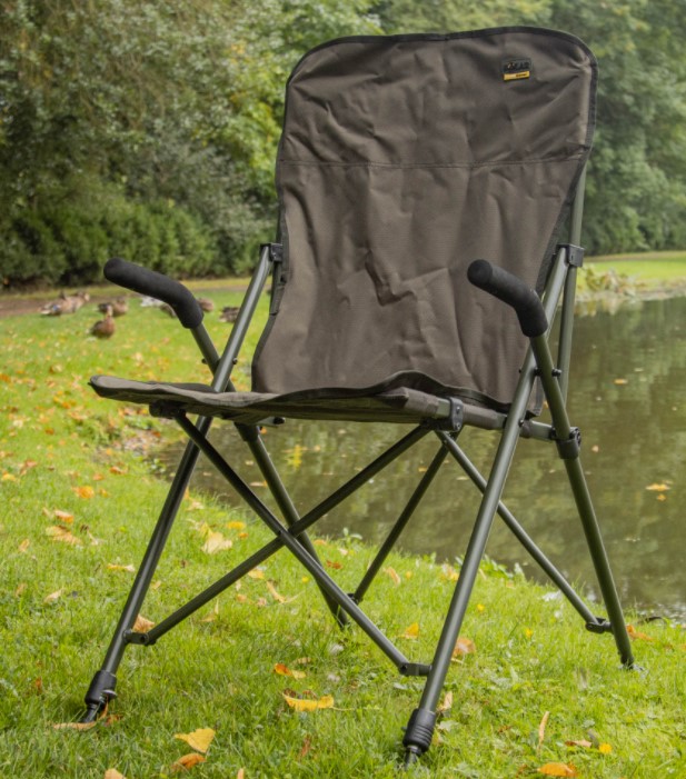 Solar Undercover Green Foldable Easy Chair Nipro Hengelsport