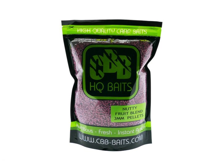 CBB HQ Baits Nutty Fruit Blend Pellet 1kg