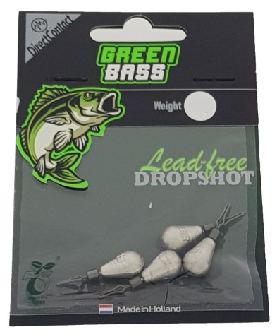 Green Bass Lead-Free Dropshot
