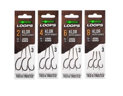 Korda Ready Tied Loops Klor Micro Barbed 3pcs