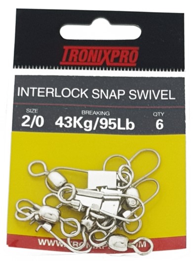 Tronixpro Interlock Snap Swivel