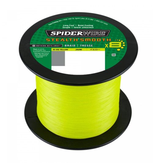 Spiderwire Stealth Smooth Braid 8 2000m Yellow